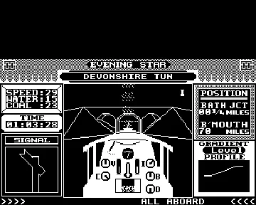 Evening Star (198x)(-) screen shot game playing